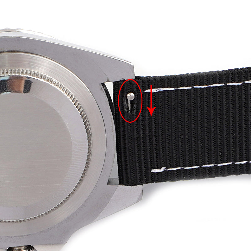 Quick Release Canvas Nylon Straps For Watches, Replacement Nylon Watch Band For Watches