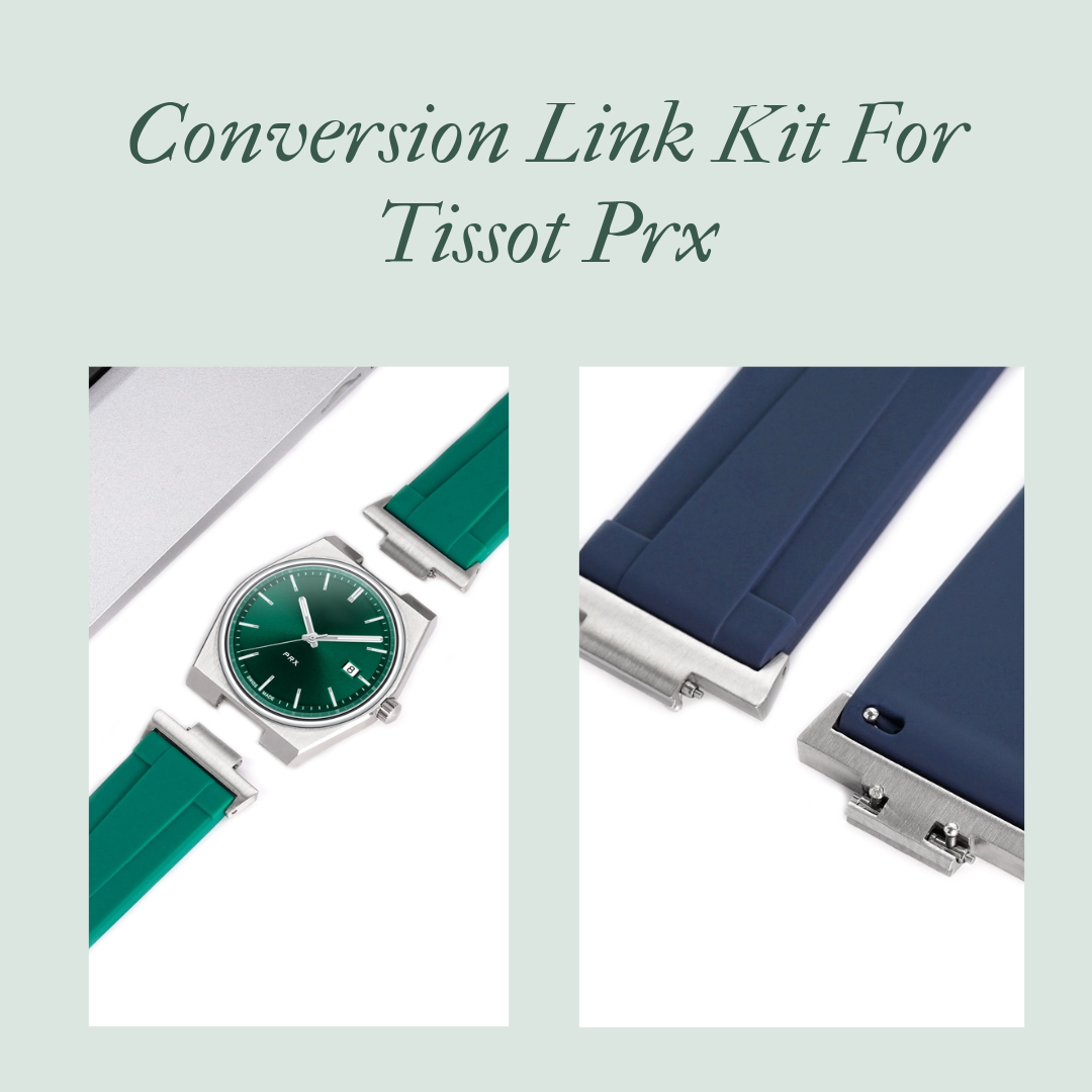 Quick Release Straps Adapter For Tissot PRX Powermatic 80 Watches - For 40mm Case Watch