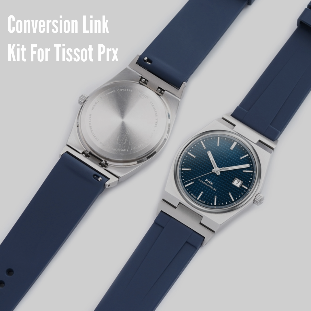 Quick Release Straps Adapter For Tissot PRX Powermatic 80 Watches - For 40mm Case Watch