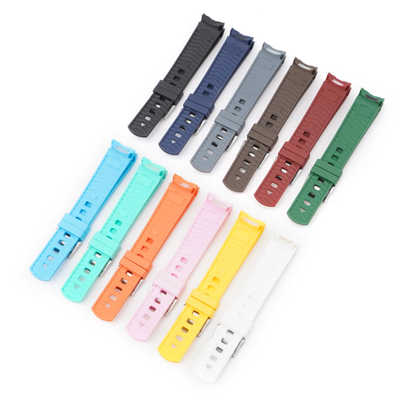 20mm Rubber Band For Omega Speedmaster Watches and For Omega MoonSwatch - Multiple Colors