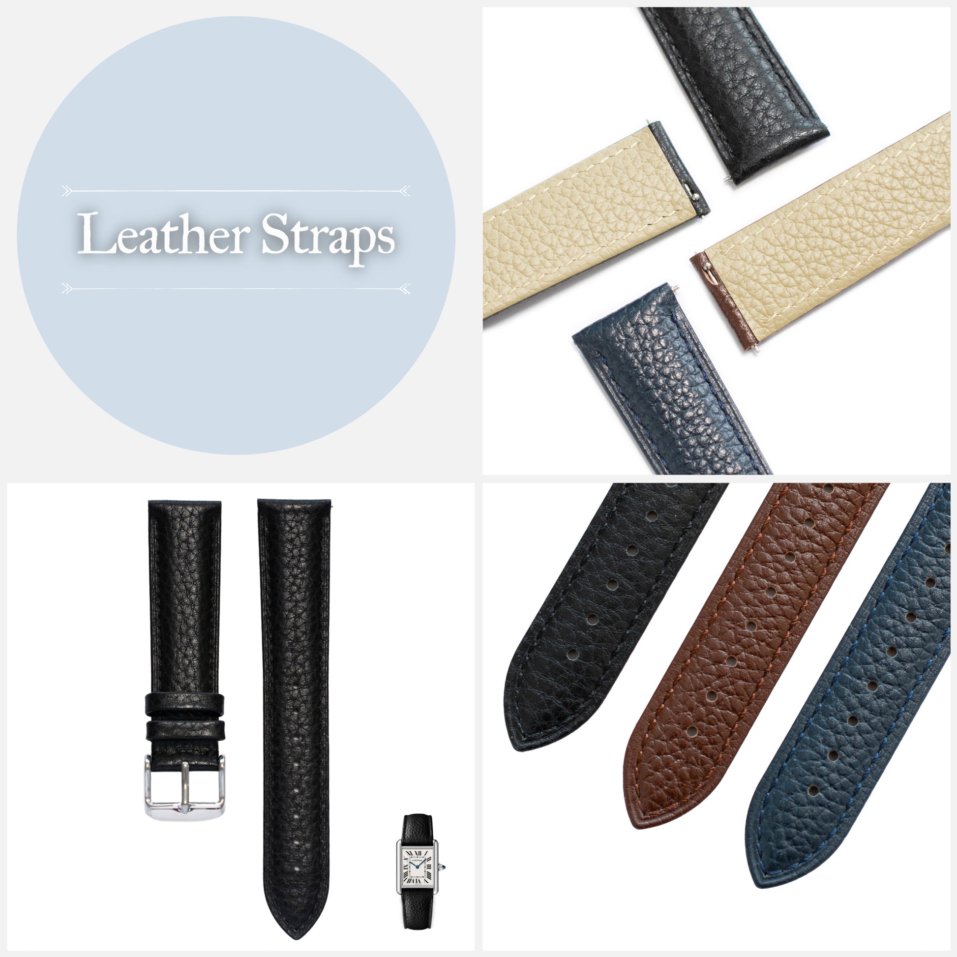 watch Straps For Cartier tank Watches