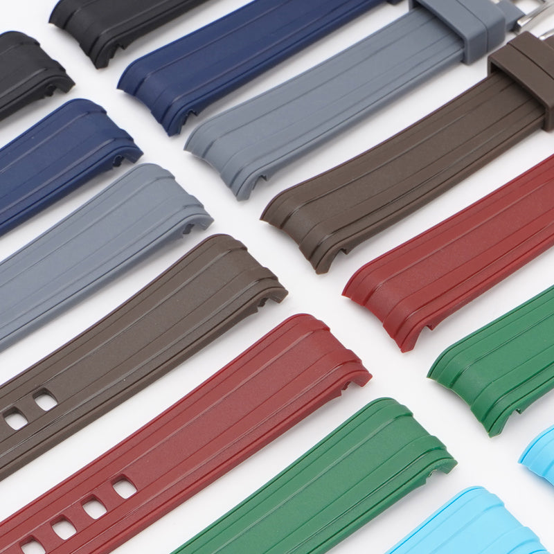20mm Rubber Band For Omega Speedmaster Watches and For Omega MoonSwatch - Multiple Colors