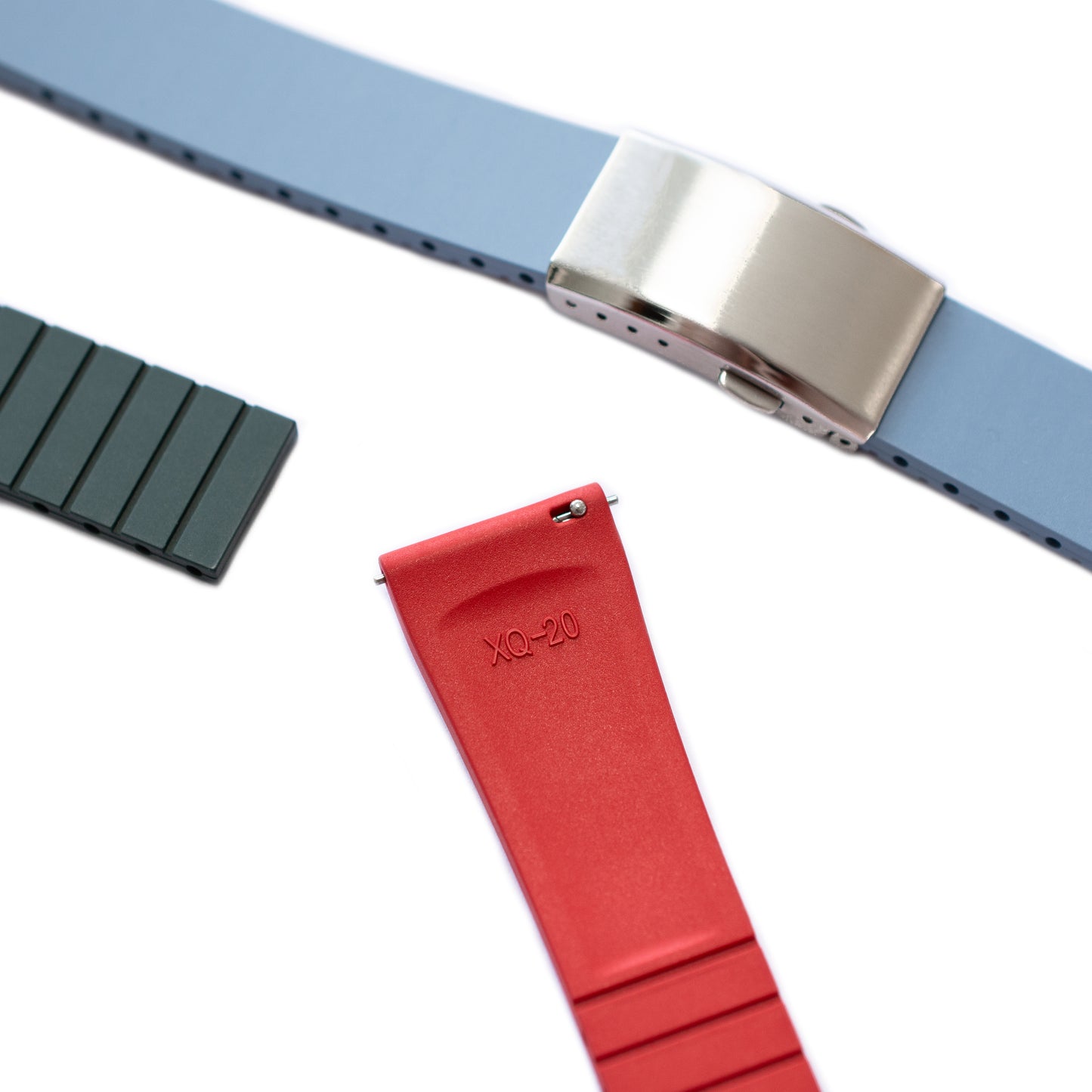 Quick Release Cut To Size CTS Rubber Band For Watches, FKM Rubber Band For Watches
