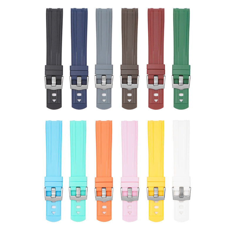 20mm Rubber Band For Omega Speedmaster Watches and For Omega MoonSwatch - Multiple Colors