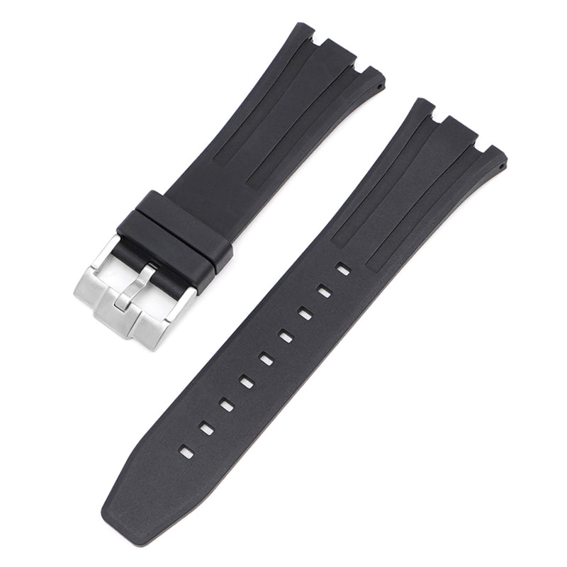 26mm FKM Rubber Band For Audemars Piguet Watches, 26mm Rubber Watch Band For AP Watches