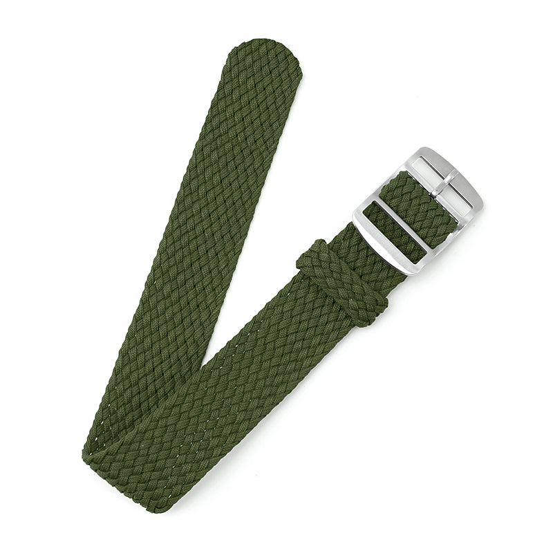 Canvas Nylon Watch Straps, Nylon Braided Watch Band, Replacement Watchband Hook and Loop Straps (16mm,18mm,20mm,22mm) For Men Women