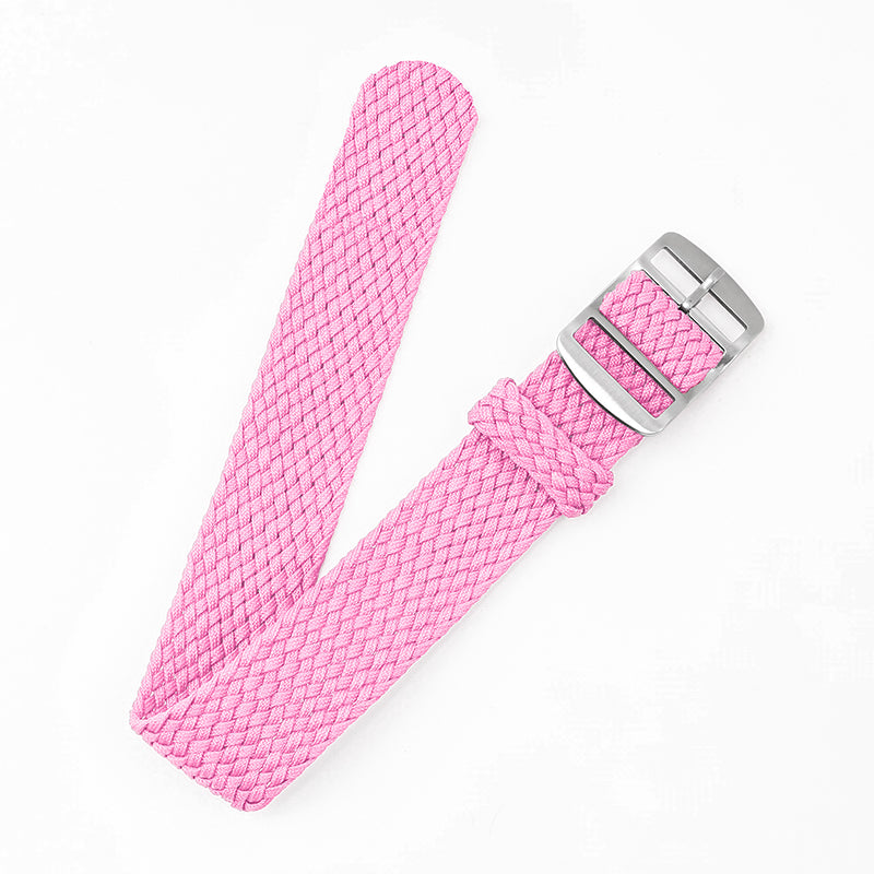 Canvas Nylon Watch Straps, Nylon Braided Watch Band, Replacement Watchband Hook and Loop Straps (16mm,18mm,20mm,22mm) For Men Women