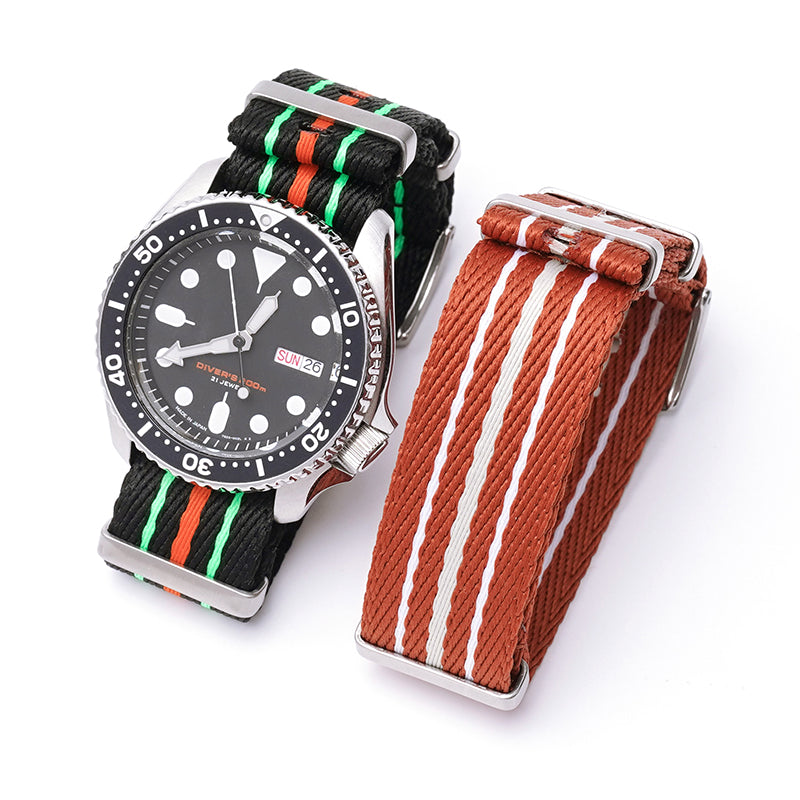 Canvas Nylon Straps Watches, Replacement Nylon Watch Band For Watches