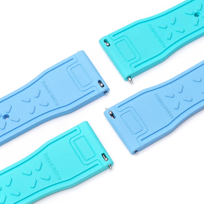 Quick Release Rubber Band For IWC Pilot Portuguese Watches, Replacement Watch Band With Buckle For Pilot Watches FKM Rubber