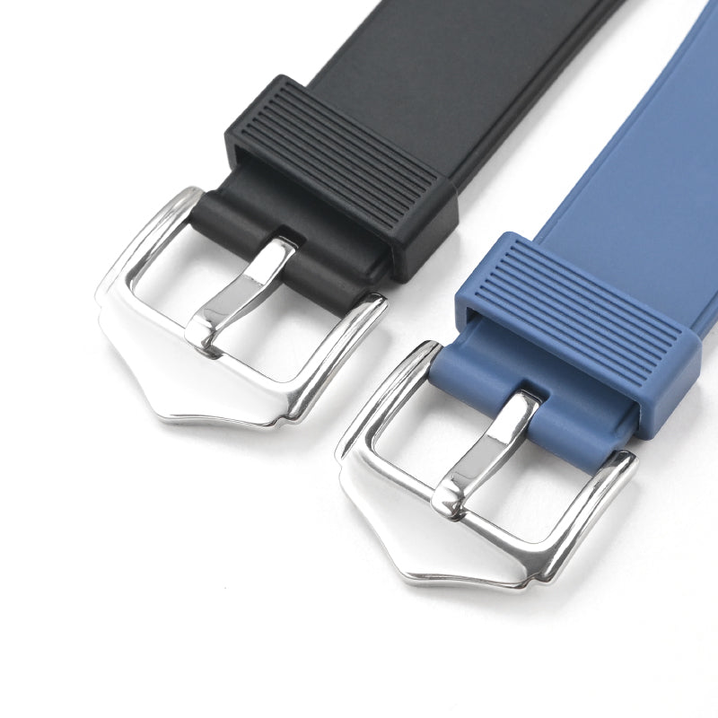 25mm Rubber Band For Patek Philippe Nautilus With Buckle, Rubber Watch Band Straps For Patek Philippe 5711 5712 5980
