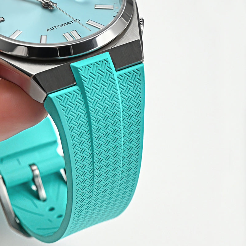 Quick Release 26mm FKM Rubber Band For Citizen Tsuyosa Watches, Replacement FKM Watch Band For Citizen Tsuyosa Watches