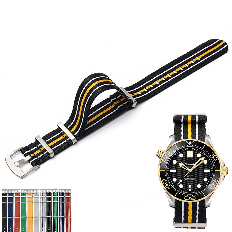 Canvas Nylon Straps Watches, Replacement Nylon Watch Band For Watches