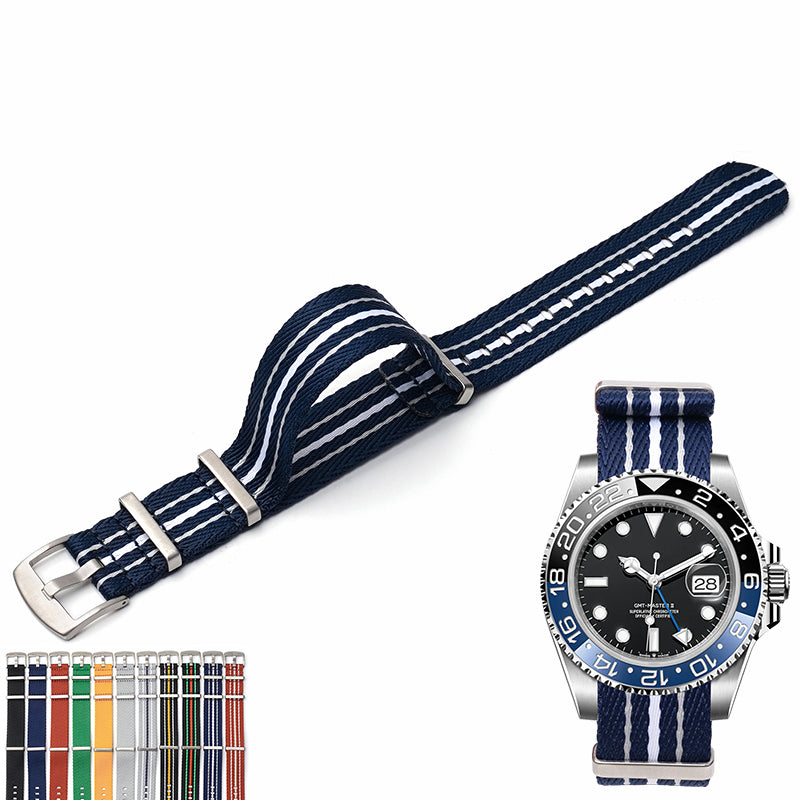 Canvas Nylon Straps Watches, Replacement Nylon Watch Band For Watches