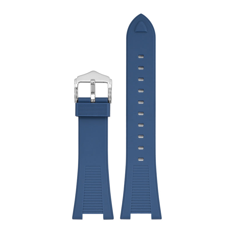 25mm Rubber Band For Patek Philippe Nautilus With Buckle, Rubber Watch Band Straps For Patek Philippe 5711 5712 5980