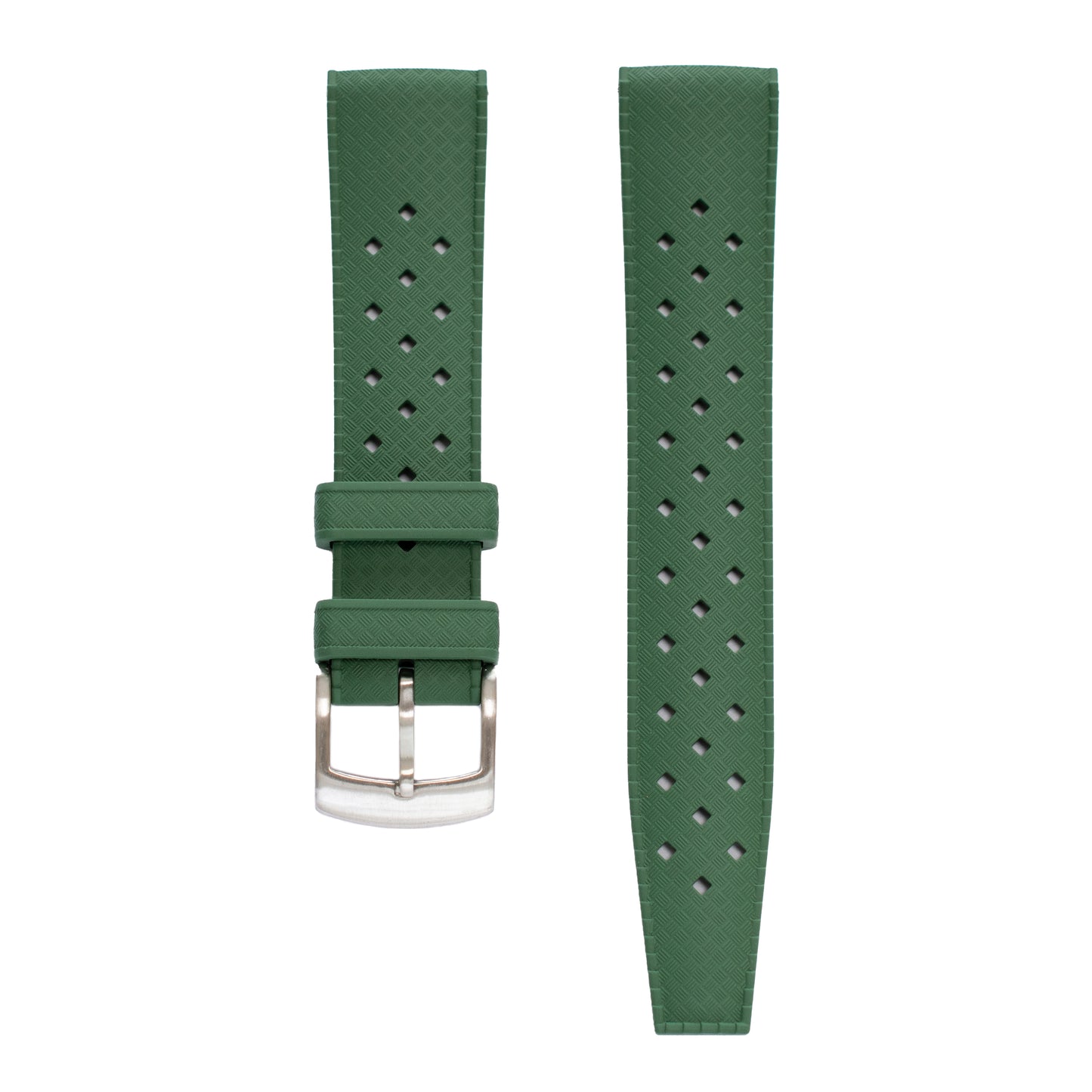Quick Release Tropical Rubber Band For Watches, Replacement FKM Watch Band Straps For Watches
