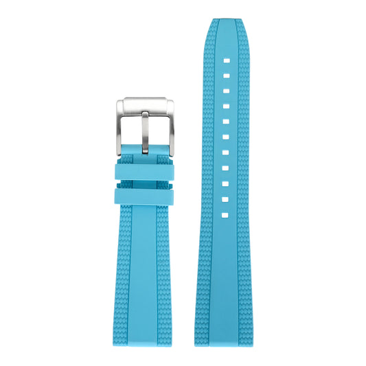FKM Rubber Band For Breitling Superocean Watches With Buckle, Rubber Watch Band Straps For Breitling Professional Watches