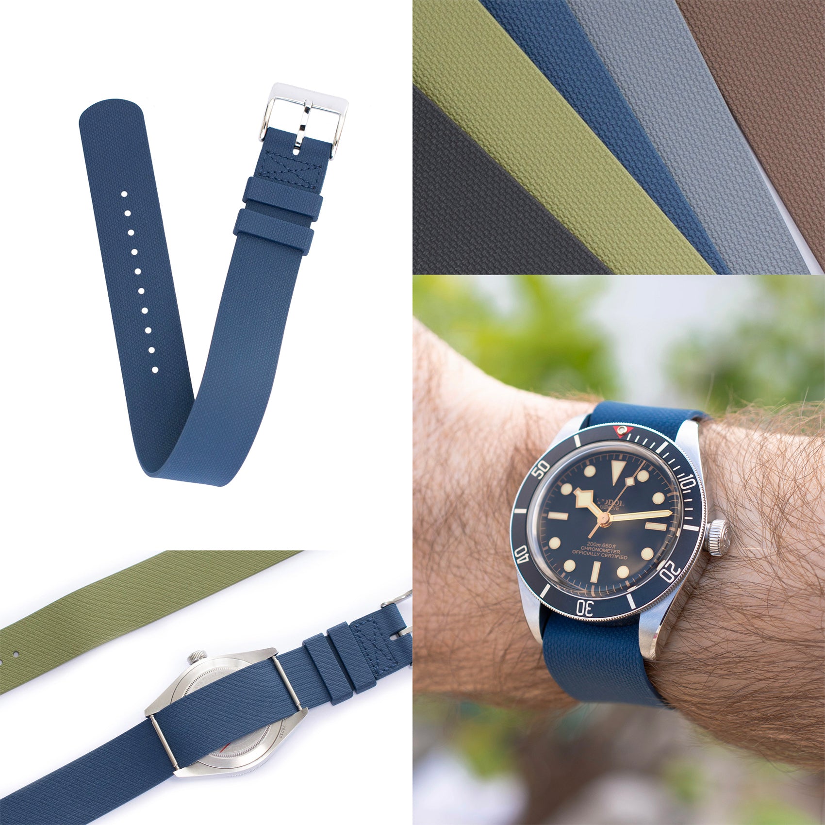 fkm rubber band single pass 