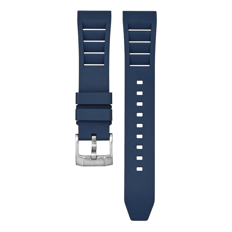 Premium FKM Vented Rubber Watch Band For Watches – Quick Release Diver Straps for Men & Women, 19mm 20mm 21mm 22mm 24mm, Soft & Durable Waterproof Replacement Wristband