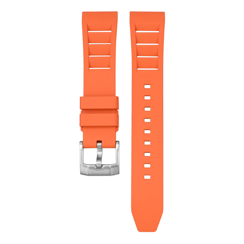 Premium FKM Vented Rubber Watch Band For Watches – Quick Release Diver Straps for Men & Women, 19mm 20mm 21mm 22mm 24mm, Soft & Durable Waterproof Replacement Wristband