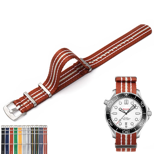 Canvas Nylon Straps Watches, Replacement Nylon Watch Band For Watches